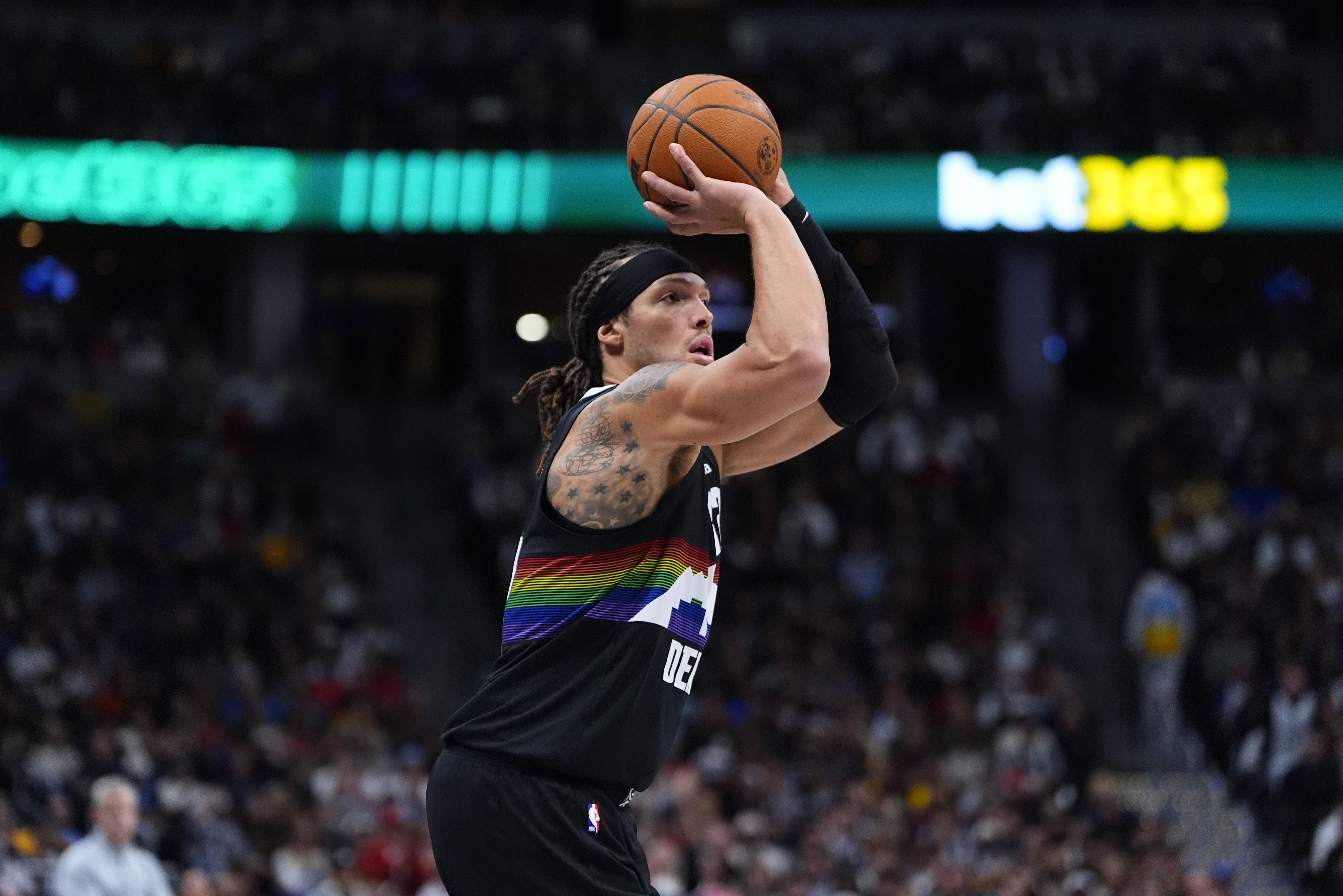 开云体育官网-掘金官方：阿隆·戈登腿筋受伤 本场提前退赛&amp;不会回归